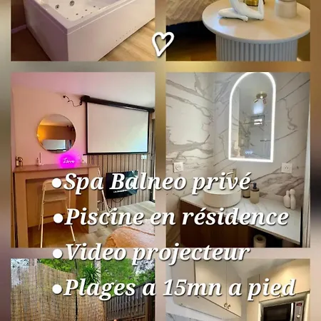 4p En Avec Piscine Sur Bandol Plages Et Circuit Du Castellet * Sanary-sur-Mer